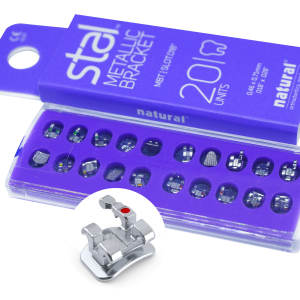 Brackets Metálicos STAL MBT .022 – Baja Fricción (20 Unidades)