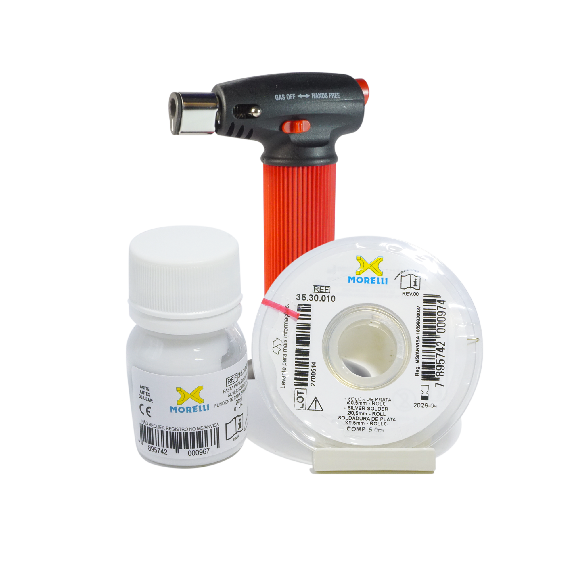 Kit de Soldadura para Ortodoncia – Fundente y Soldadura de Plata