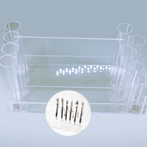 Organizador Acrílico para Pinzas y Herramientas Odontológicas